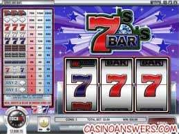 Sevens and Bars™ Slot Machine Game to Play Free.